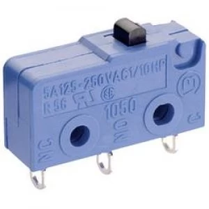 image of Microswitch 250 V AC 2 A 1 x OnOn Marquardt 105