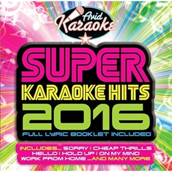 image of Various Artists - Super Karaoke Hits 2016 CD