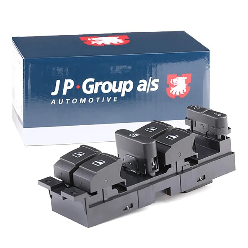 Image of JP GROUP 1196700870 Switch, window winder JP Left Front Switch,window winder (1761)