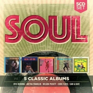 image of Soul 5 Classic Albums by Various Artists CD Album