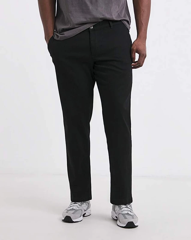 Image of jack & jones Jack & Jones Marco Dave Chino - Black - JACK & JONES - Size: 46R Black Male 46R NU15219