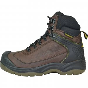 Roughneck Mens Tempest S3 Waterproof Hiker Boots Brown Size 11