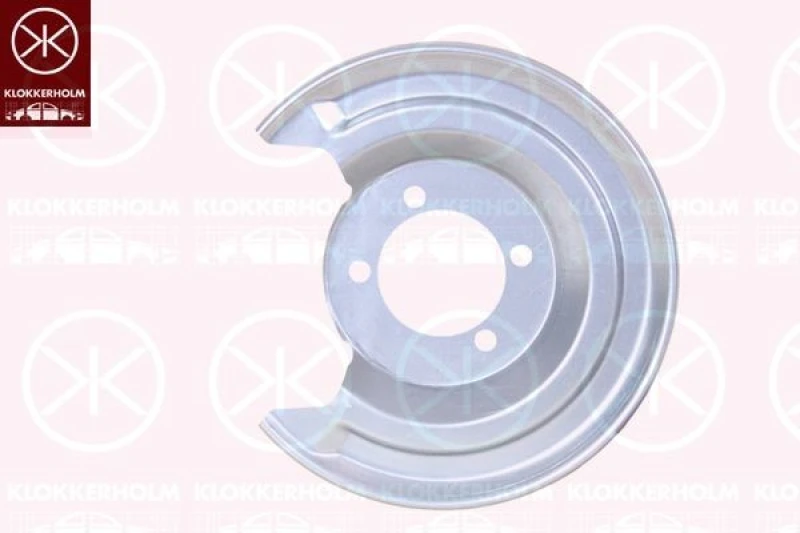 Image of KLOKKERHOLM Brake disc backing plate KLOKKERHOLM 8177877
