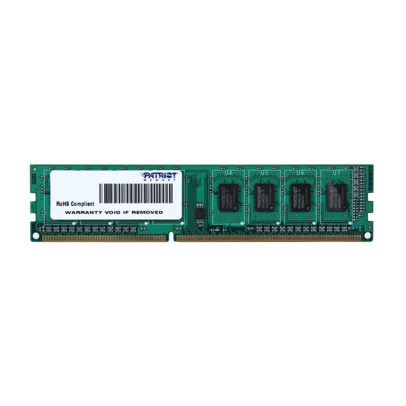 Image of Patriot Memory Patriot Memory 4GB PC3-12800 memory module 1 x 4GB DDR3 240-pin DIMM PSD34G160081H