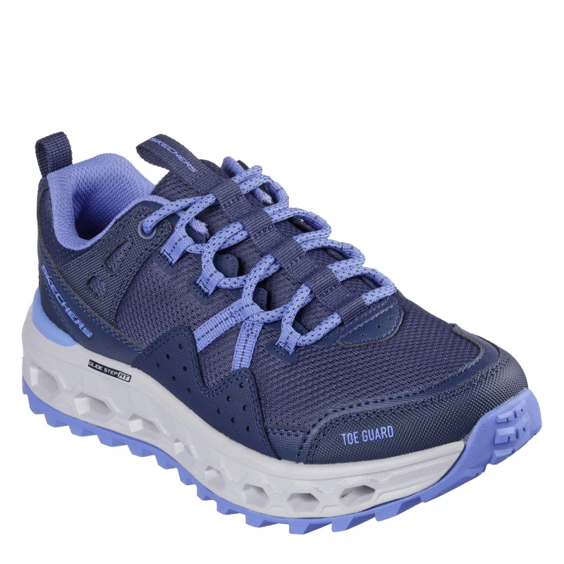 Image of Skechers Womens GlideStepat Slip On Trainers Navy/Blue female 3 (36)