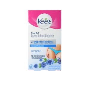 Image of BANDAS DE CERA axila y bikini piel sensible 16 uds