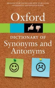 Image of The Oxford Dictionary of Synonyms and Antonyms by Oxford Dictionaries Paperback