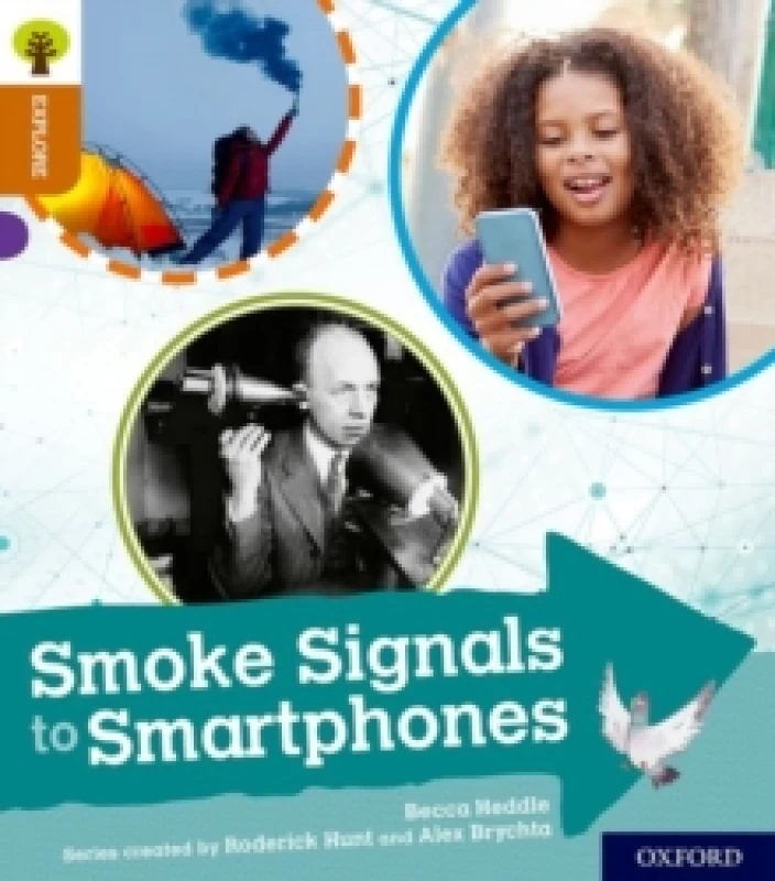 Image of Becca Heddle Oxford Reading Tree Explore with Biff, Chip and Kipper: Oxford Level 8: Smoke Signals to Smartphones Book Multi unisex