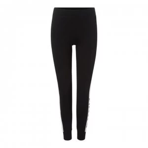 Image of DKNY Colour Block Logo Joggers - Black