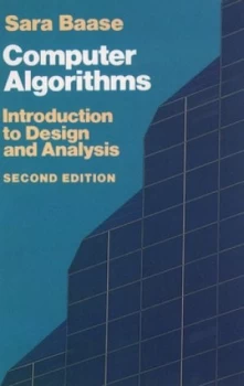 Image of Computer Algorithms by Sara Baase Book