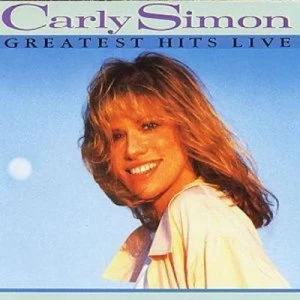 image of Greatest Hits Live by Carly Simon CD Album