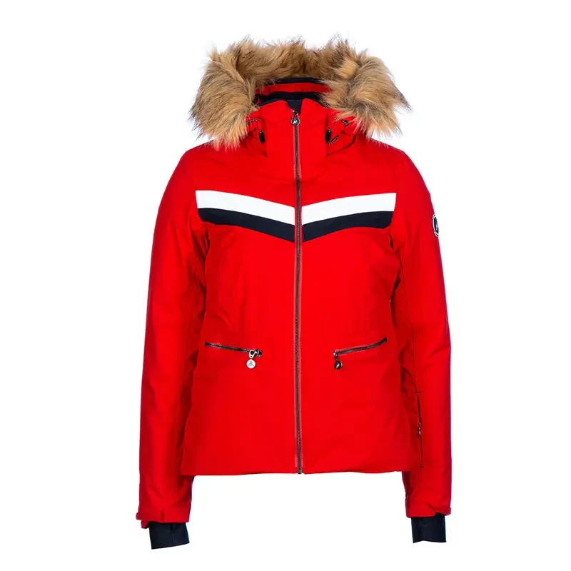 Image of Peak Mountain Womens ski jacket Peak Mountain Atalante Rouge Female M