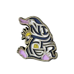 image of Enamelled Niffler Pin Badge