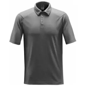 Image of Stormtech Mens Minstral Polo Shirt (XXL) (Charcoal Heather)