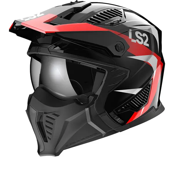 Image of LS2 OF606 Drifter Triality Red 06 Size XS
