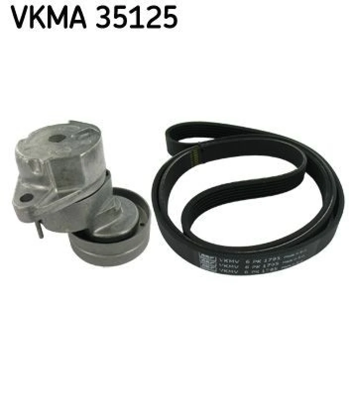 Image of SKF V-Ribbed Belt Set SKF VKMA 35125