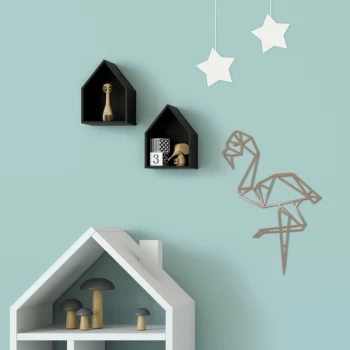 Image of Flam?ngo - Copper Copper Decorative Metal Wall Accessory