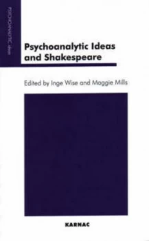Image of Psychoanalytic Ideas and Shakespeare. Paperback