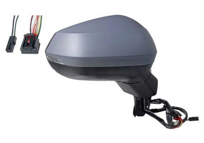 Image of ALKAR 9042827 Wing mirror Right, Electric, Convex, primed Outside Mirror (50)