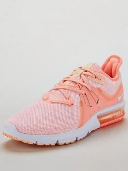 Image of Nike Air Max Sequent 3 PinkWhite PinkWhite Size 3 Women