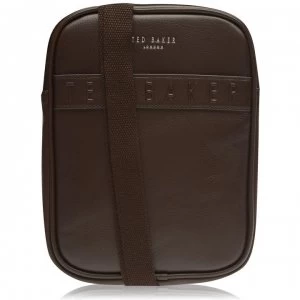 Ted Baker Flyer Messenger Bag - Xchocolate