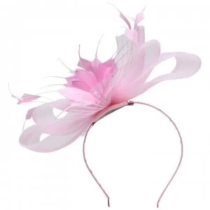 image of Suzanne Bettley Crinoline Bow Fascinator - Pink