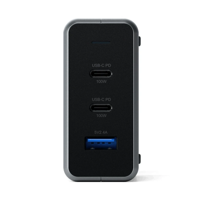 Image of Satechi Satechi ST-TC100GM-EU mobile device charger Universal Grey AC Auto ST-TC100GM-EU