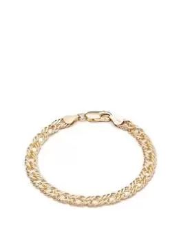 Rachel Jackson London Chevron Statement Bracelet - Gold, Size Large, Women