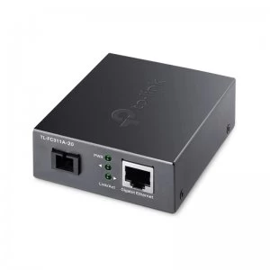 image of TP Link TL-FC311A-20 Gigabit WDM Media Converter