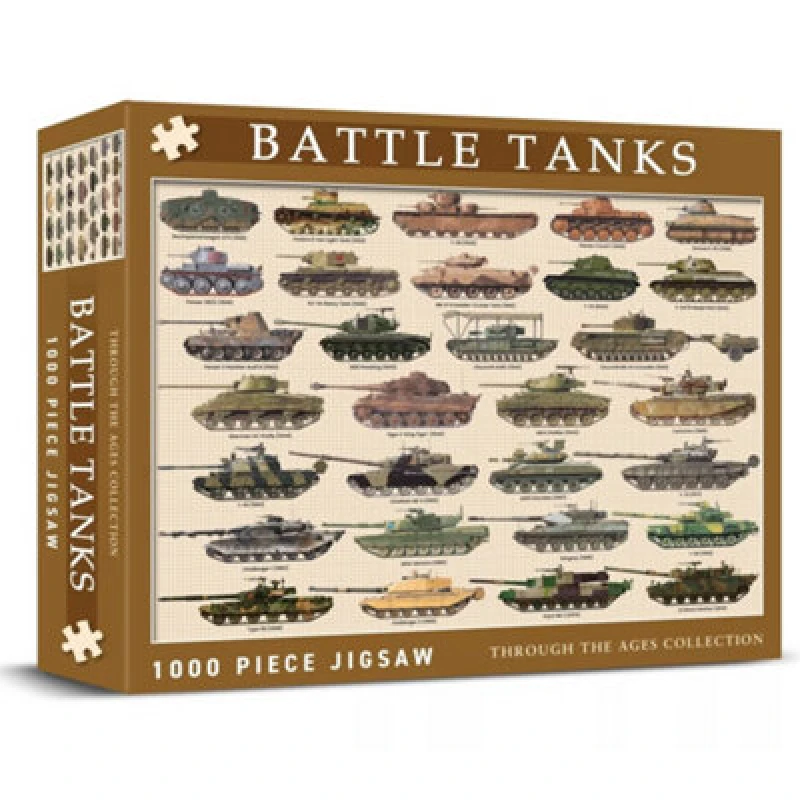 Image of Coach House Partners Tanks 1000 Piece Jigsaw
