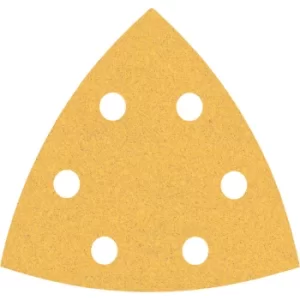 Image of Bosch Expert C470 Punched Quick Fit Delta Sanding Sheets for Paint and Wood 93mm x 93mm 100g Pack of 5