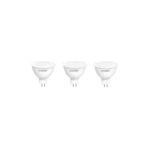 Image of 6W LED Light Bulb MR16, 3000K Warm White (Pack of 3)