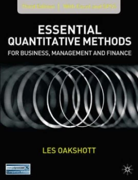 Image of Essential Quantitative Methods for Business Management and Finance by Les Oakshott Book