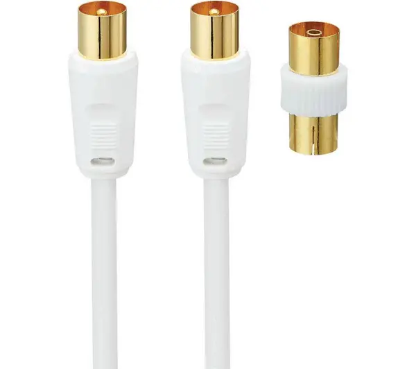 image of Logik L2AERA15 Male Aerial Cable 2m