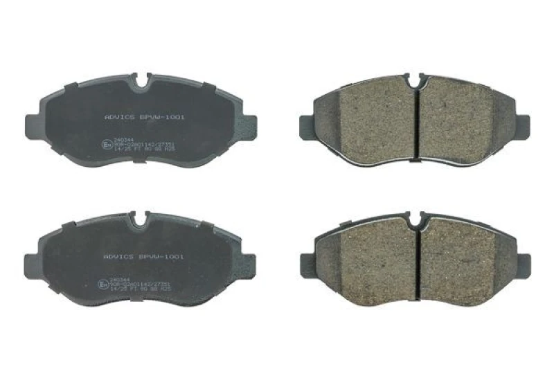 Image of AISIN Brake pad set AISIN BPVW-1001