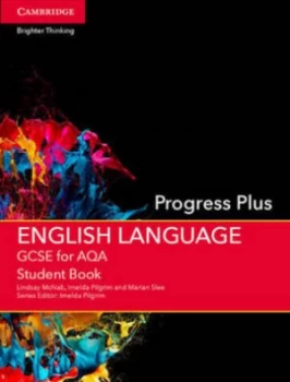 Image of English Language Gcse for Aqa. Progress Plus Student Book by Lindsay Mcnab Paperback