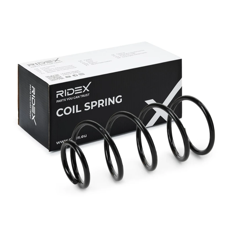 Image of Coil spring RIDEX 188C0857