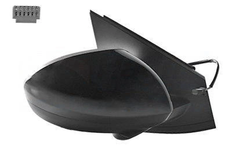 Image of VAN WEZEL 1510808 Wing mirror * HAGUS * Right, with temperature sensor, Paintable Outside Mirror (50)