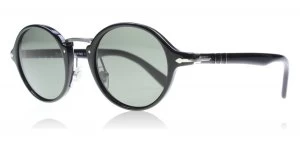 Image of Persol PO3129S Sunglasses Shiny Black 95/58 Polarized 46mm
