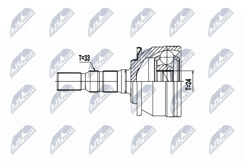 Image of NTY CV joint kit NTY NPZ-PL-037