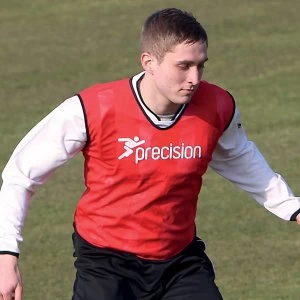Image of Precision Striped Red Mesh Training Bib M/L 42-44"