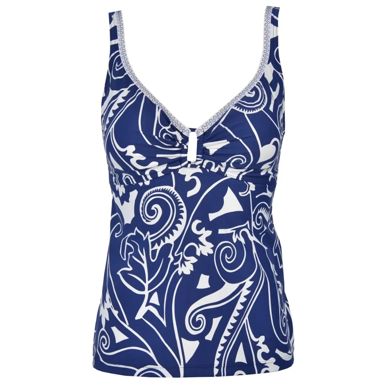 Image of Red Point Womens 1 Piece swimsuit Red Point Amira Tankini Bleu Female 42C