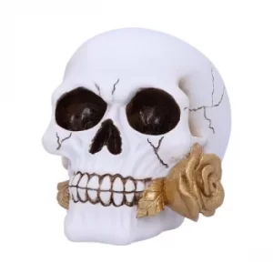 Image of Floral Fate Skull Ornament
