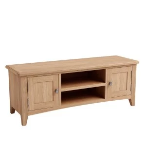 image of Golston Light Oak Large TV Unit