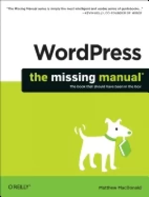 Image of wordpress the missing manual