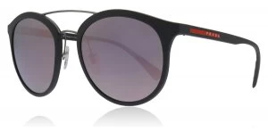 image of Prada Sport PS04RS Sunglasses Grey Rubber TFZ5T0 54mm