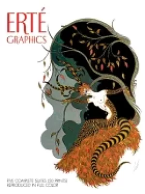 Image of erte graphics five complete suites reproduced in full color