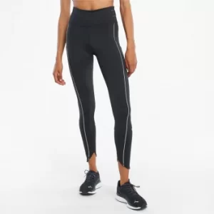 image of PUMA Cooladapt High Waist Full-Length Womens Running Leggings, Black, size Medium, Clothing