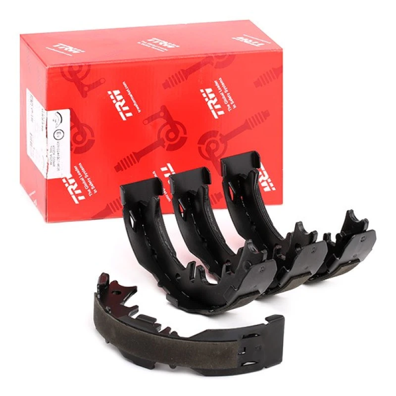 Image of TRW GS8446 Handbrake Shoes Brake Shoe Set,parking brake (1419)