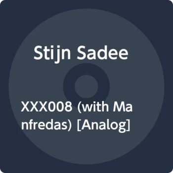 image of Stijn Sadee - XXX008 Vinyl